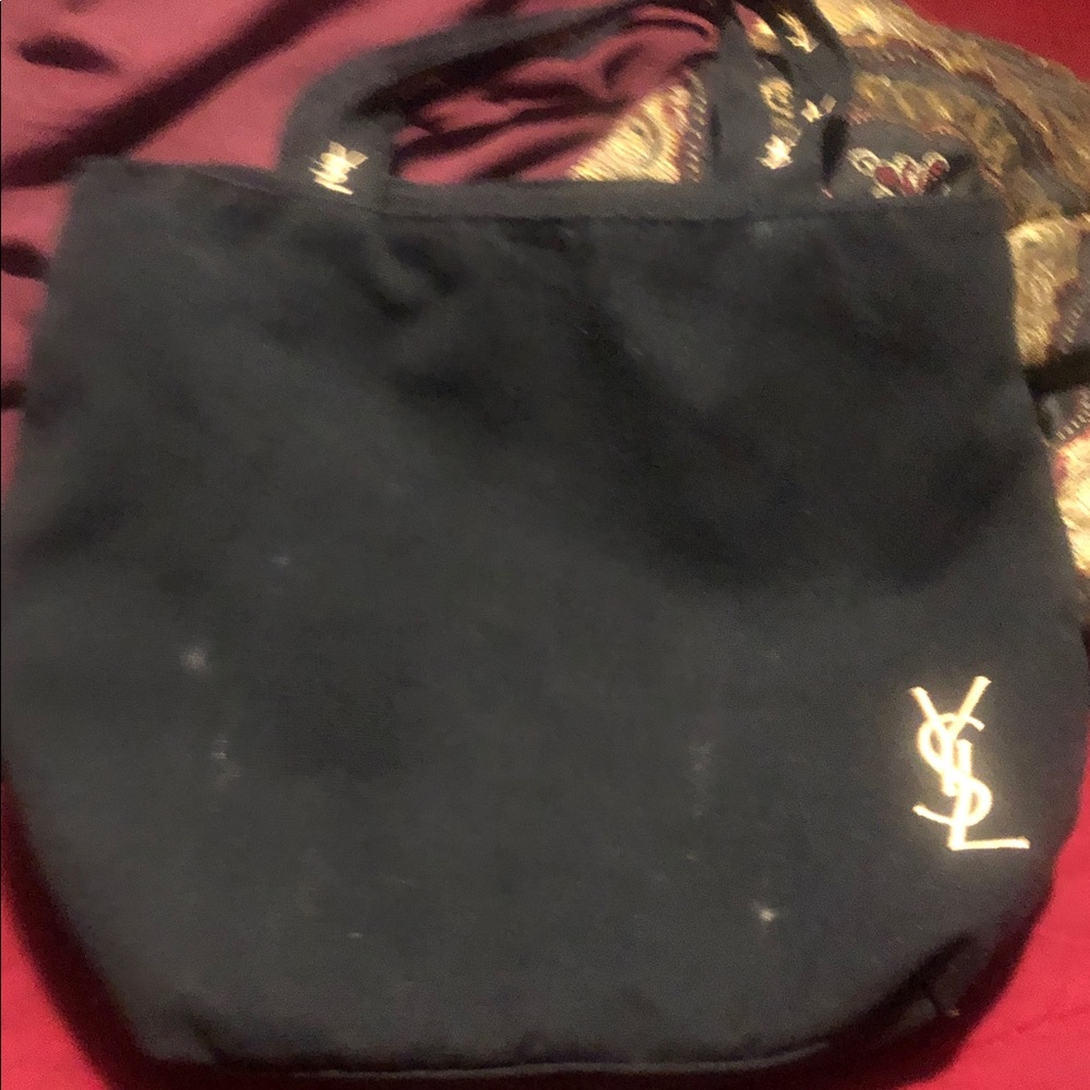Yves Saint Laurent Black Tote Bag
